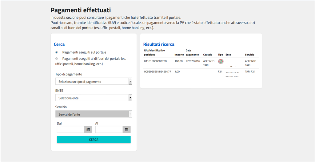 PagamentI effettuato